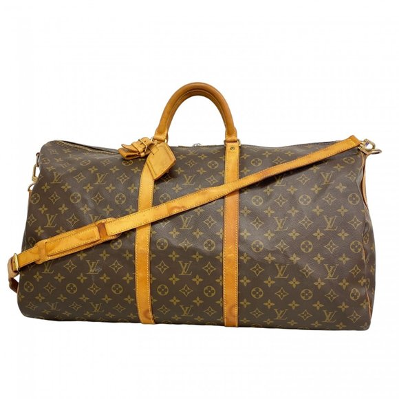 LOUIS VUITTON Brown Monogram Boston Bag - Picture 1 of 15